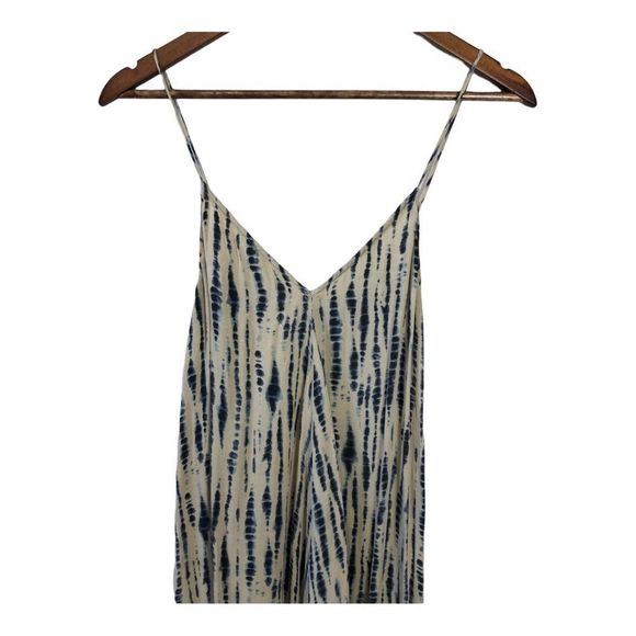 ZARA | Off White / Blue Tie Dye Maxi Dress | XS-S - Picture 4 of 10